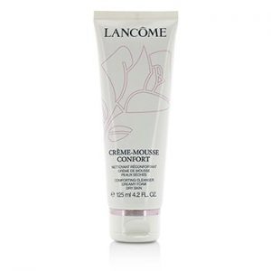 LANCOME Creme Mousse Confort 125ml-Dry (Pink)