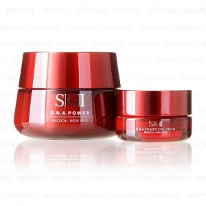 SK-II R.N.A Face & Eye Set:1.Power Eye Cream 15g 2.Power Radical New Age Moisturizing Cream 80g