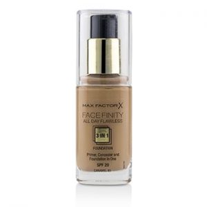 MAX FACTOR All Day Flawless 3-in-1 Foundation 30ml #85 Caramel
